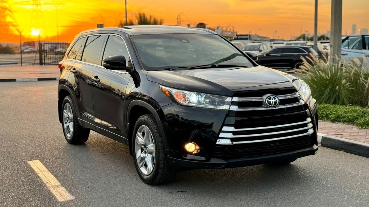 Toyota Highlander SUV premium vehicle transportation